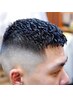 メンズカット＋アイロンパーマ＋選べるメンズケアコース　※￥14500～
