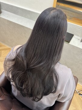 インビテーション(invitation) アッシュラベンダー ブルーラベンダー ブリーチあり 夏カラー