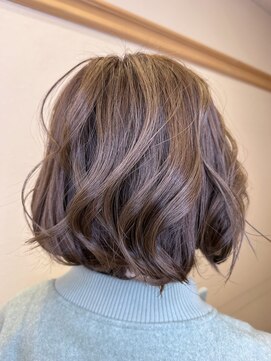 松本平太郎美容室 銀座本店 イノアカラー×モカブルーベージュ