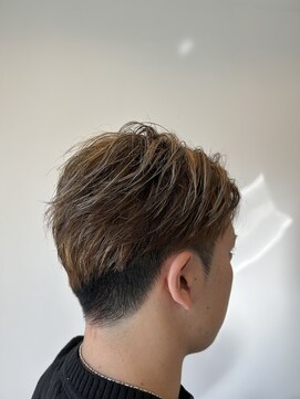 エイト(EIGHT) メンズ☆明るめゴールドメッシュ