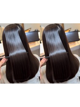 【口コミ4.8☆以上】一人一人の髪質に合わせた薬剤であなたが想い描く艶々とした美しい髪が叶う♪[大宮駅]