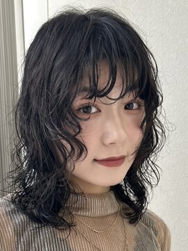 ノラギンザユー(NORA GINZA/U) ウルフパーマレイヤーパーマショートウルフ