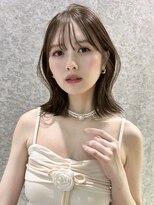 グロー 大宮(GLROW)&nbsp;前髪顔まわりボブレイヤーボブ顔まわり縮毛矯正haruhi