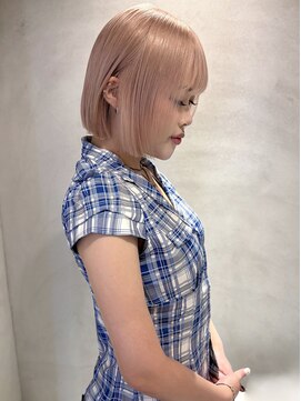 ペレ アネックス 大阪梅田茶屋町店(PELE ANNEX) ホワイトグレージュ/デジタルパーマ/チェリーブラウン/梅田