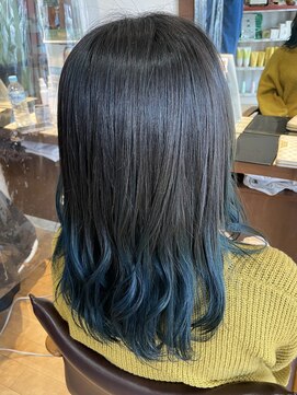 ジジ バイ プロデュース 相模原店(JiJi by produce) ブルーグラデーション