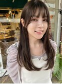 外国人/透明感/アッシュベージュ/韓国風