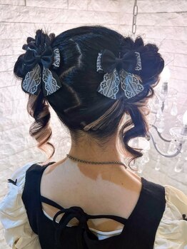 ヘアセットサロン ルミナ(LUMINA)の写真/【名古屋(栄/錦/久屋大通)ヘアセット専門店】ヘアセット1200円~結婚式やイベントのヘアメイクはお任せ★