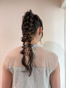 ゼスト 中野店(ZEST) 【ZEST中野/イチカ】編みおろしヘア