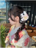 【yui担当】編み込みヘアセット