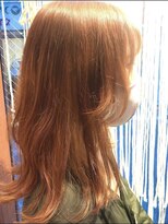 ミム(Mimu)&nbsp;ブリーチなし×オレンジカラー