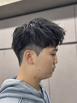 ニコ トウキョウ ロジック(nico TOKYO Logic) 刈り上げアップバングスパイキーショートパーマスパイラルパーマ