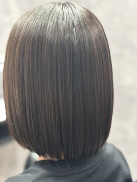 シャルムヘアー(charme hair) 艶髪ナチュラルストレートボブ