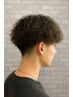【メンズパーマ】カット+パーマ￥11,000～￥19,800