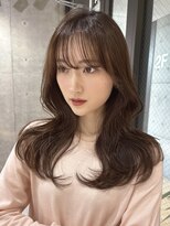 ロンドメリア 天神大名店(Lond Melia) 黒髪カタログ/オリーブグレー/小顔に見せるヘア/クラゲヘアー