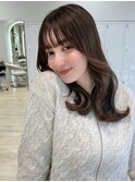 大人ガーリー/ダークアッシュ/似合わせカット［綱島］