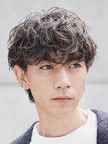 フィフス 原宿(fifth)&nbsp;原宿シャドウパーマルーズパーマメンズカットラウンドマッシュ