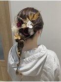 アレンジ編みおろし