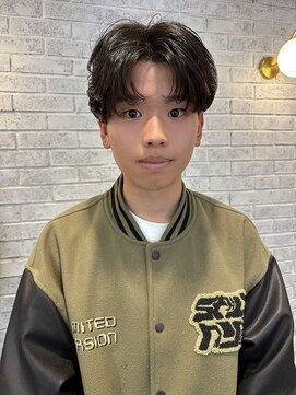 ブリーチ 静岡店(BLEACHi) 【BLEACHi稲荷】毛流れセンターパート/静岡メンズ