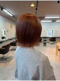 切りっぱなし×髪質改善