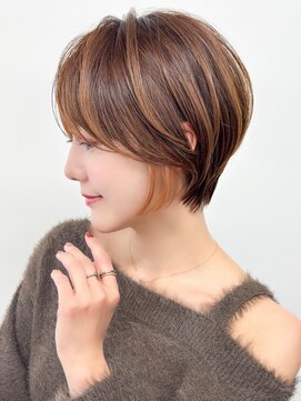 ロンドホットリップ 立川(Lond hot lip) クールショート/白髪前髪/ショートボブ/20代30代40代50代/立川