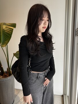 ソエラ(Soera) レイヤーカット/透明感カラー/ダークオリーブグレージュ