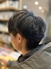 【メンズ限定】カット+パーマ+眉カット