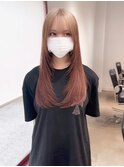 ルーツカラー レイヤーカット ブリーチカラー