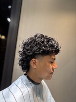 タフ バーバーショップ 大濠店(TOUGH BARBER SHOP)&nbsp;マレットヘア　ウルフヘア　マレットパーマ