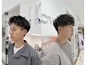 カット+シェ-ビング+ツイストスパイラル+トリ-トメント¥12100→11000