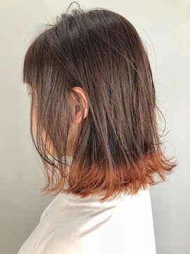 ニューモヘアー 立川(Pneumo hair) 裾カラーオレンジ☆