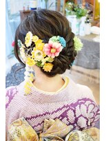 ベル(BELL)&nbsp;成人式アップスタイル【BELL桜新町/用賀】