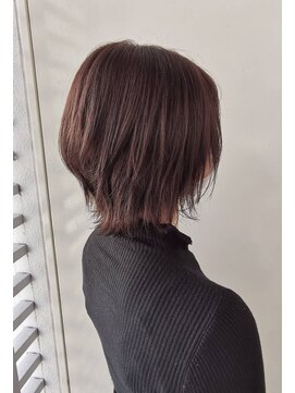 ジーナ 勝どき(Zina) 【Zina】エアリーミディ/黒髪/ショートパーマ/20代/30代/40代