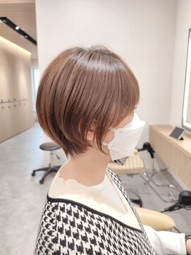 ロンドプロフィール 浦和(Lond profil) 【lond.海気】丸みショート、ショコラベージュ、カール