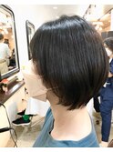 ロング→ショートボブ