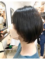 エトネ ヘアーサロン 仙台駅前(eTONe hair salon) ロング→ショートボブ