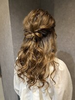 ラフ(Laugh)&nbsp;ハーフアップ