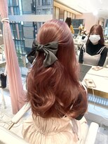 ビューティーコネクション ギンザ ヘアーサロン(Beauty Connection Ginza Hair salon) 【大木香奈】ハーフアップ