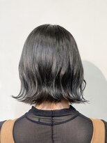アロマヘアルーム 横浜店(AROMA hair room)&nbsp;ダークグレージュ外ハネボブミディアムボブ/横浜/横浜西口
