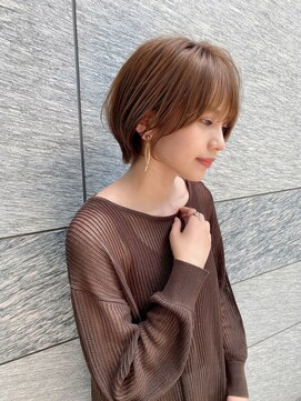 ロンド クラン 岡崎(Lond Clan) 子供っぽくなりすぎず、大人可愛い愛されショートボブ