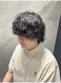 エロさ漂うウルフパーマ