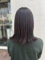 エントランスオブヘアー(ENTRANCE OF HAIR) ロブヘアとアースカラーで抜け感を演出します！