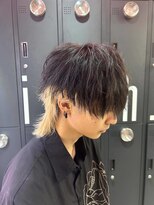 フィフスワン(fifth one) ハイライト/マッシュパーマ/ウルフ/アッシュブラック