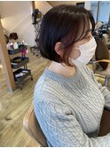 インナー×ショートボブ
