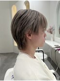 後ろの丸いシルエット、束間重視!!これでセットしやすい!!