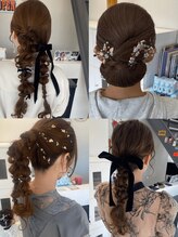 ヘアアレンジ&お着物の着付け～早朝のお時間も対応可～
