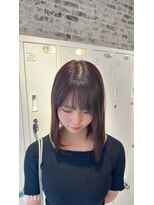 マティス 藤崎店(MATISSE)&nbsp;【ゾエ】レッドブラウン/ブリーチなし/艶カラー/ナチュラル