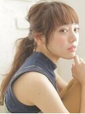無造作ウェーブ☆ノームコア☆トップノット☆