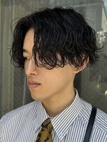 キングオブヘア バイ ノイズ 梅田茶屋町店(KING of hair by NOISM)&nbsp;波巻きスパイラルパーマツイストスパイラルパーマセンターパート