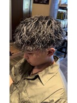 バグジー 中間(BAGZY)&nbsp;ハイライト（メッシュ）パーマ