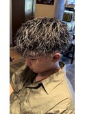ハイライト(メッシュ)パーマ